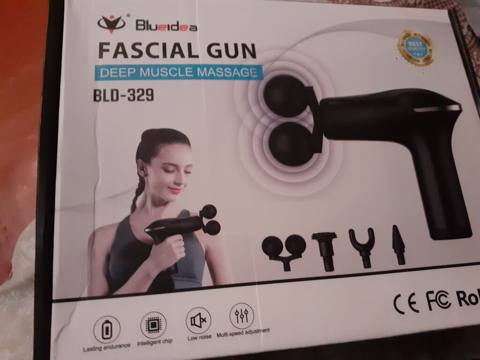 Bluidea BLD-329 Fascia Gun – dərin əzələ masajı üçün Xüsusiyyətlər — 50 ₼ · Bakı · Masaj aparatları Bluidea BLD-329 Fascia Gun – dərin əzələ masajı üçün Xüsusiyyətlər — Bakı