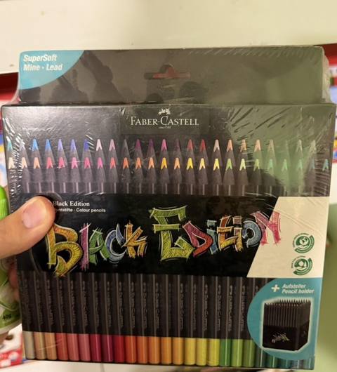 Faber-Castell Black Edition rəngli karandaş dəsti - Brend — ელექტრონიკა