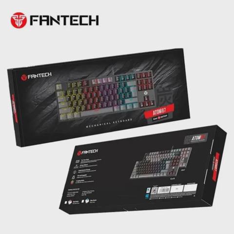 Fantech Atom87 MK876 V2 RGB Mechanical Keyboard Sumi Edition — HyperTitan