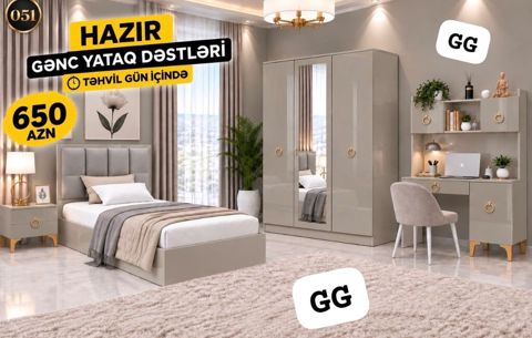 Hazır gənc yataq dəstləri – gün ərzində təhvil Dəst tərkibi: - Tək — Bakı