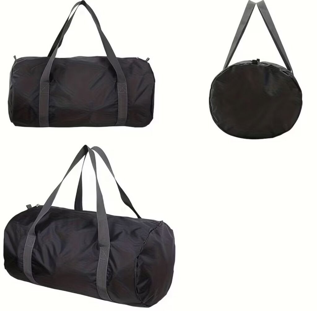 Yığılan idman/səyahət çantası - Forma: silindrik duffel - Ölçülər: 49 — Sport çantaları və sırtçantalar, Bakı (2)