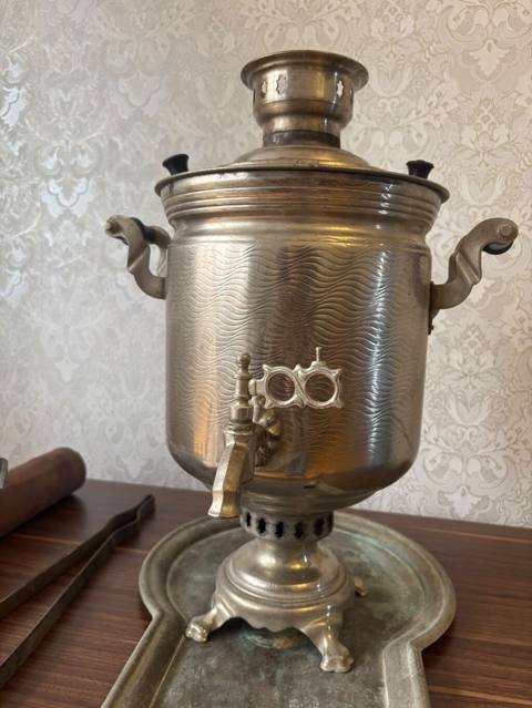 7 lt samovar 350₼. Heç bir problemi yoxdur.Ünvan — Bakı