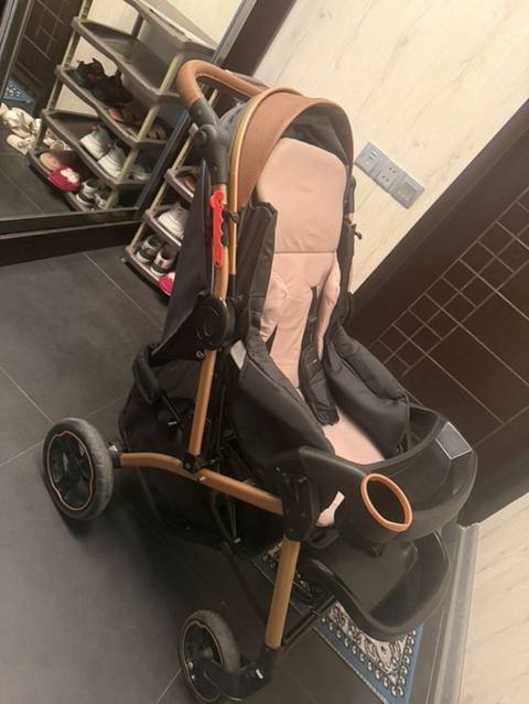 Uşaq arabası – Tommy Baby (Travel System dizaynlı) - Rənglər: boz — Masazır