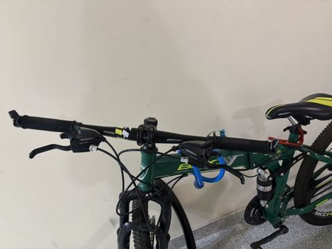 BMX GTR-101 dağ velosipedi - Rəng: Yaşıl, sarı-qara akssentlər — Bakı
