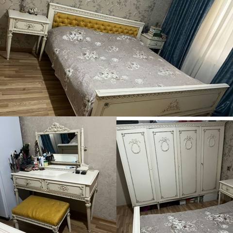 Ruminya istehsalı yatağ dəsti satılır 600₼. ünvan Yasamal &Xəyiş — 600 ₼ · Digah · Yataq otağı mobilya dəstləri Ruminya istehsalı yatağ dəsti satılır 600₼. ünvan Yasamal &Xəyiş — Digah