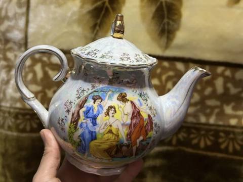 Məhsul: Porselén çaynik - Material: Yüksək keyfiyyətli rəngli — Bakı