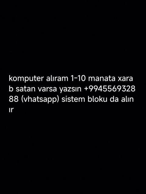 Xidmət: Kompüter və sistem bloku alışı - Mətnə əsasən komputerlər — 1 ₼ · Digah · Kompüterlər və noutbuklar Xidmət: Kompüter və sistem bloku alışı - Mətnə əsasən komputerlər — Digah