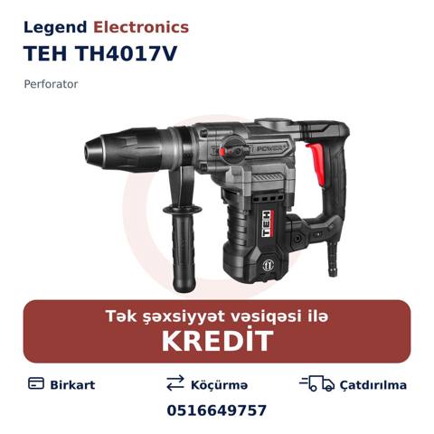 Elan başlığı: Perforator TEH TH4017V Elan mətni: TEH TH4017V — Power tools