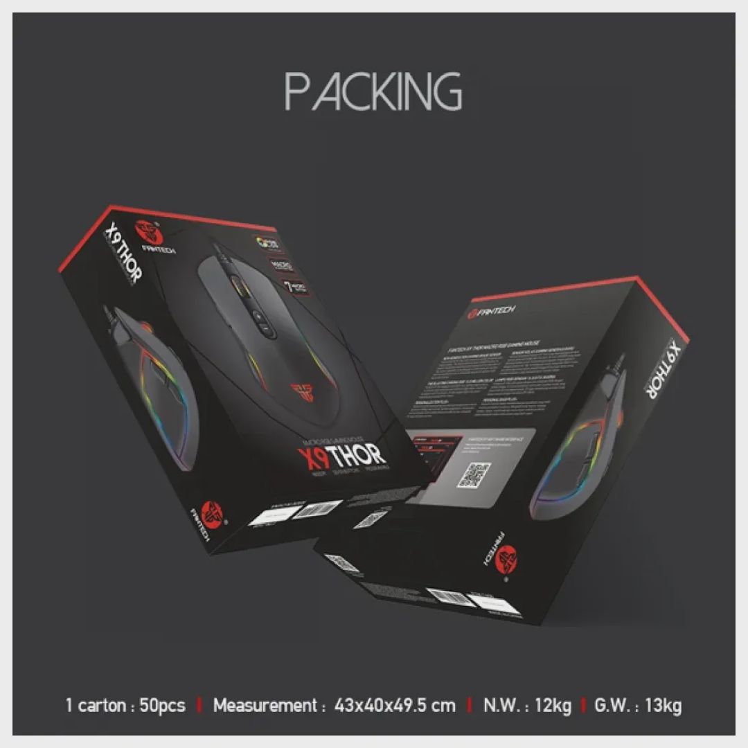 Fantech X9 Thor Gaming Mouse — Kompüterlər və noutbuklar, Bakı (7)