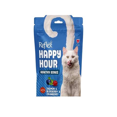 Pişiklər üçün məzə Peflex Happy Hour Salmond&Blueberries&Cranberry 60 q — Bakı