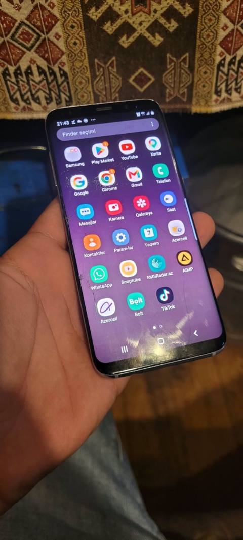 Samsung Galaxy S8, 64 GB, Simsiz şarj — 70 ₼ · Bakı · Samsung Samsung Galaxy S8, 64 GB, Simsiz şarj — Bakı