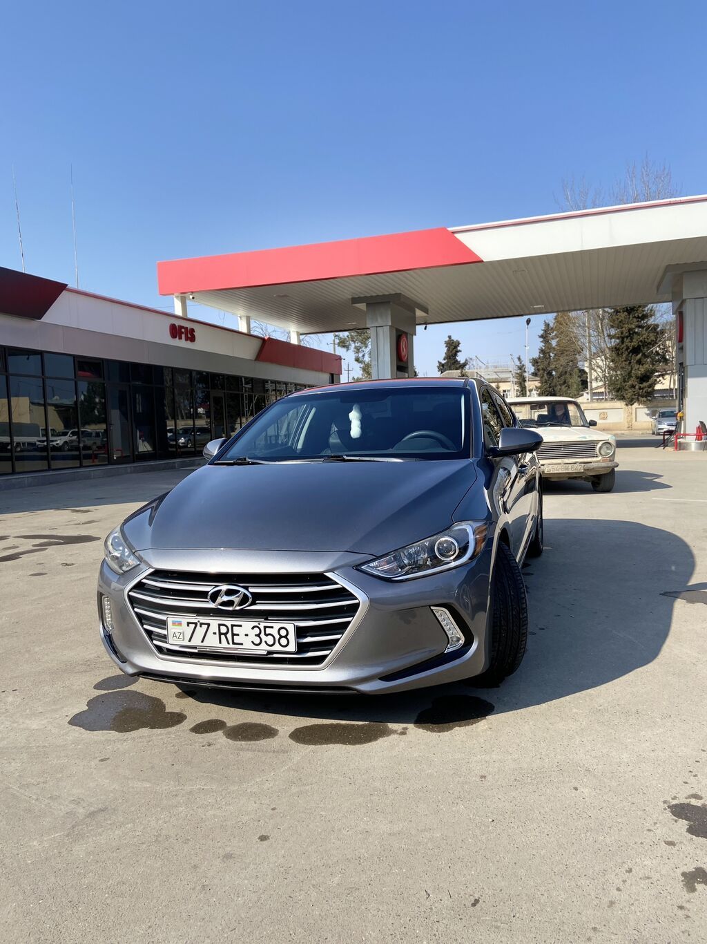Hyundai Elantra: 2 l 2018 il Sedan 77-RE-358 — Avtomobillər, Sabirabad (3)