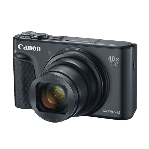 Canon PowerShot SX740 HS Camera Black — Electronics