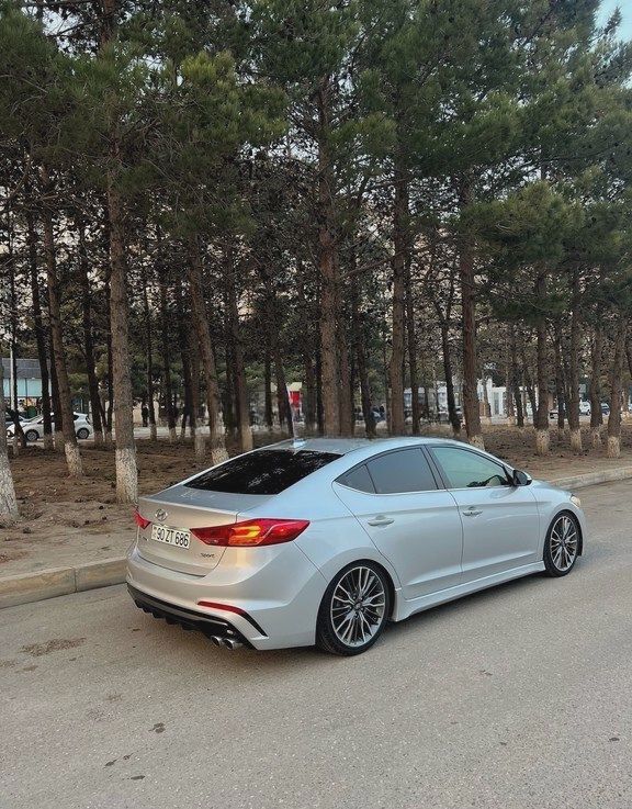 Hyundai Elantra, 2017 il, 174131 km, 1.6 L 90-ZT-686 — Avtomobillər, Bakı (6)