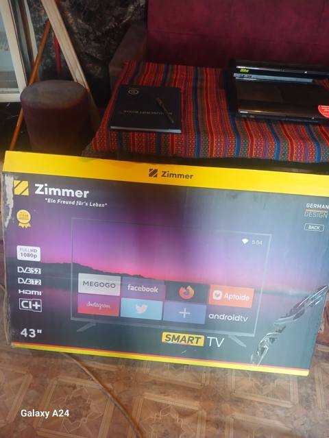 Zimmer 43" Smart TV109 ekran 4eded varimdi 4unu de alan olsa 1100 — 300 ₼ · Digah · Televizorlar Zimmer 43" Smart TV109 ekran 4eded varimdi 4unu de alan olsa 1100 — Digah