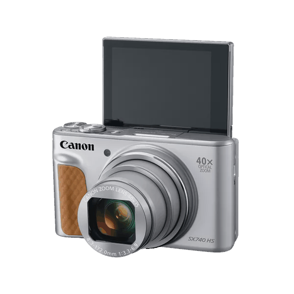 Canon PowerShot SX740 HS Camera Silver — Fotoaparat, Bakı (5)