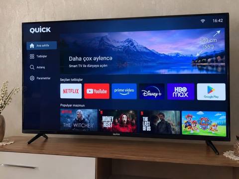 TV tezedir 140 ekran smart tv satilir 550azn unvan Bileceri/Sehla — Digah