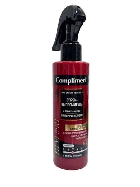 Sprey-düzləşdirici Compliment Pro-expert technics termo-müdafiə ilə isti saç düzümü üçün 200 ml — Тауарлар