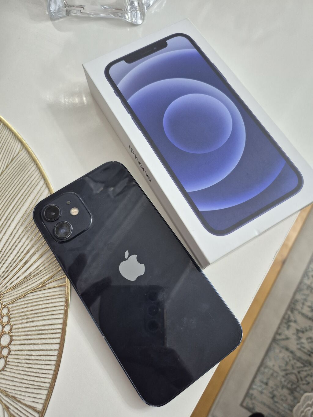 IPhone 12, 128 GB, Qara, Face ID — Apple iPhone, Digah (3)