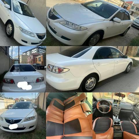 Mazda 6(2003) 2Doch mator Benzin Manitor,arxa kamera var Vurugu udari — Bakı