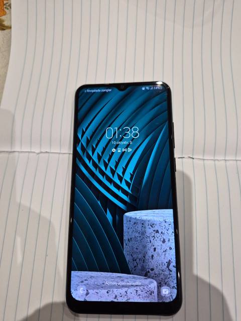 Samsung Galaxy A02 S, 32 GB, rəng - Qara, İki sim kartlı, Face ID — Баку