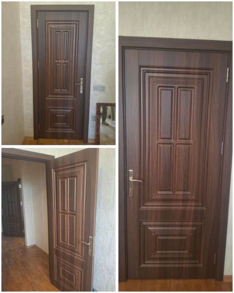 MDF materialdan 5 ədəd otaq qapısı satılır. - Hər birinin qiyməti — Asya — Təmir və tikinti
