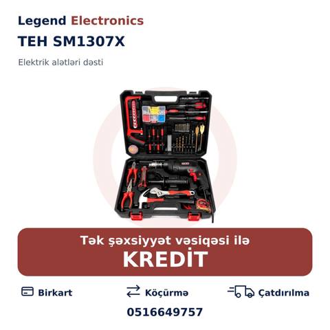 Elanın başlığı: Elektrik alət dəsti TEH SM1307X Elanın mətni — Tools
