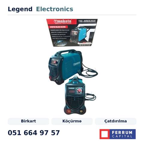 Elan başlığı: Qaynaq aparatı Tmakota TM-MMA350I Qaynaq aparatı — Legend Electronics — Repair & Construction