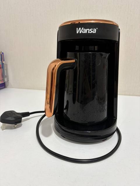 Wansa elektrikli türk qəhvəsi hazırlayan aparat - Rəng: qara, mis/roz — 50 ₼ · Bakı · Qahvə aparatları və maşınları Wansa elektrikli türk qəhvəsi hazırlayan aparat - Rəng: qara, mis/roz — Bakı