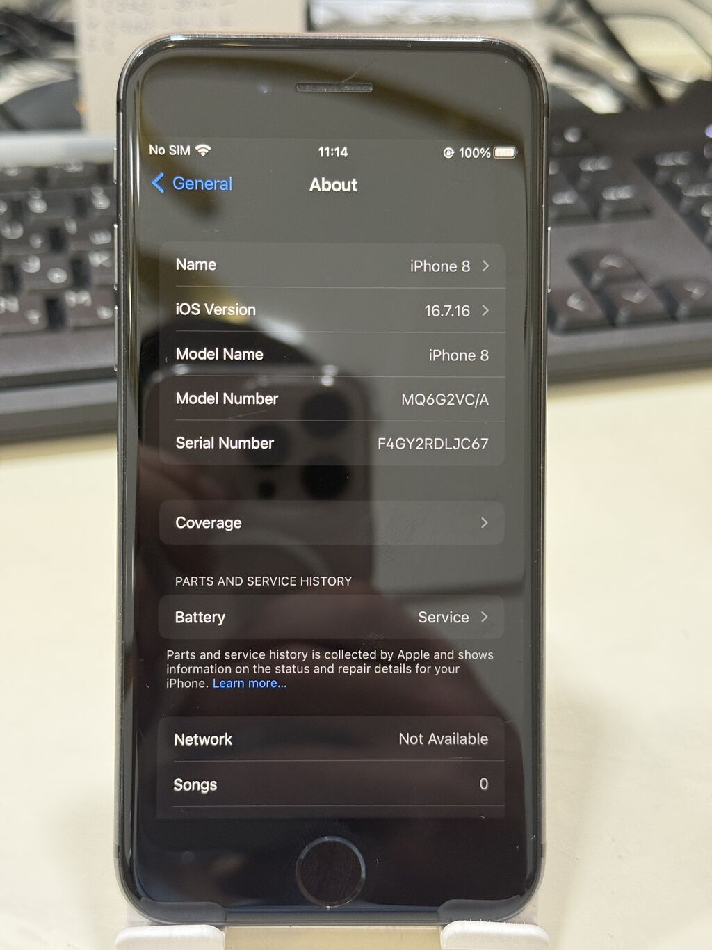 IPhone 8, 64 GB, Qara, Barmaq izi, Face ID — Apple iPhone, Bakı (9)
