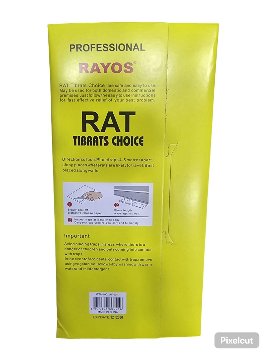 Gəmiricilərə qarşı tələ Rayos Rat Tibrats Choice — Mallar, Bakı (2)