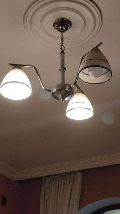 Çılçıraq, 3 lampa, Şüşə — 15 ₼ · Баку, Nərimanov · Tavan is?qlar? v? cilc?raqlar Çılçıraq, 3 lampa, Şüşə — Баку