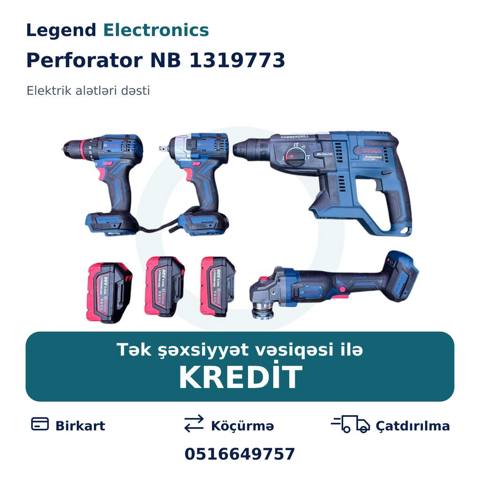 Elan başlığı: Perforator NB 1319773 Perforator NB 1319773 – elektrik — Various tool sets