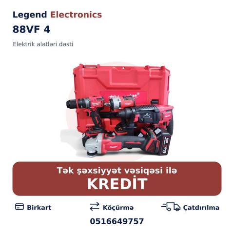 Elan başlığı: Alətlər dəsti 88VF 4 Elektrik alətləri dəsti – 88VF 4 — Tools