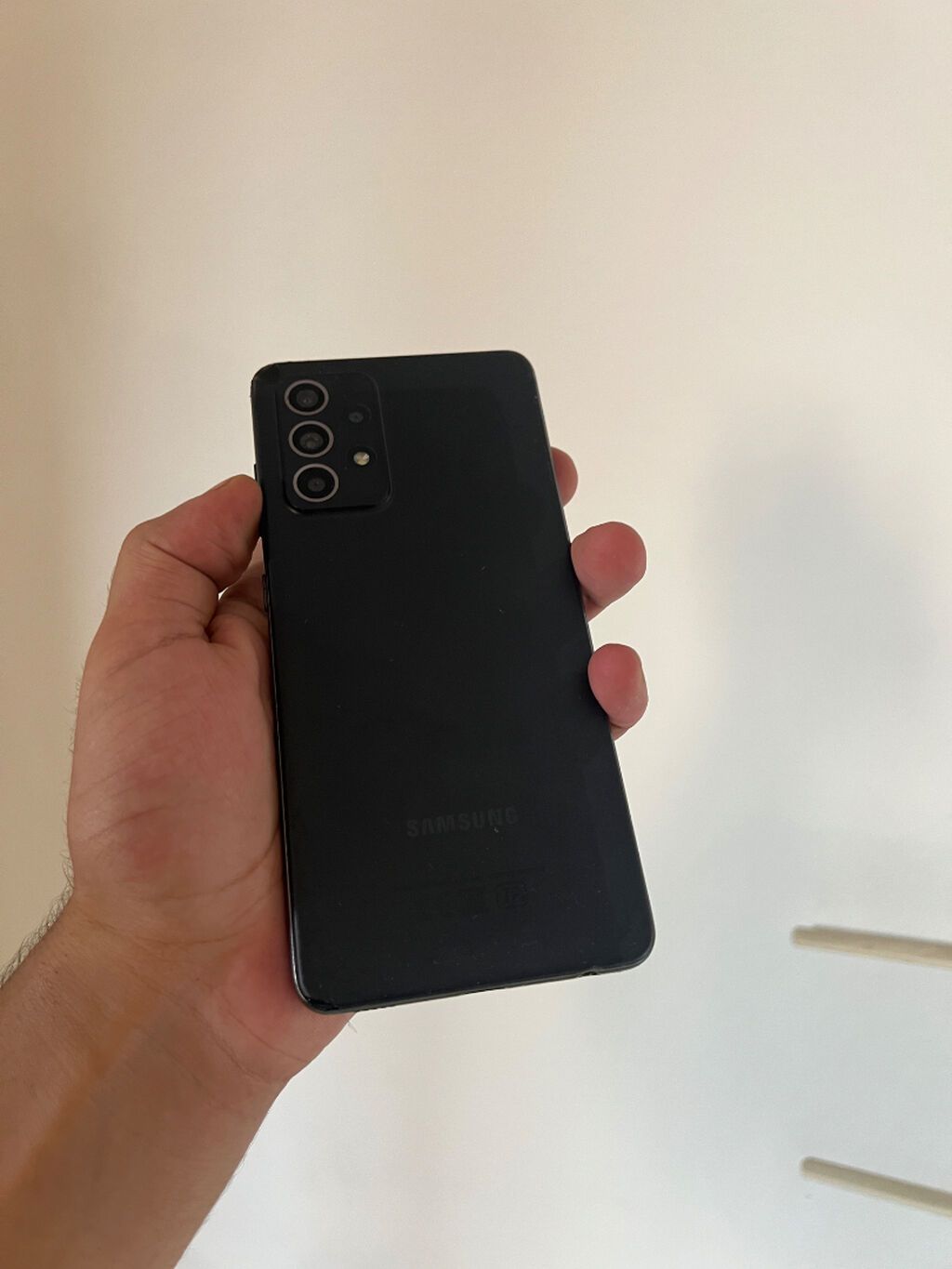 Samsung Galaxy A52, 128 GB, rəng - Qara, Face ID — Samsung, Bakı (7)