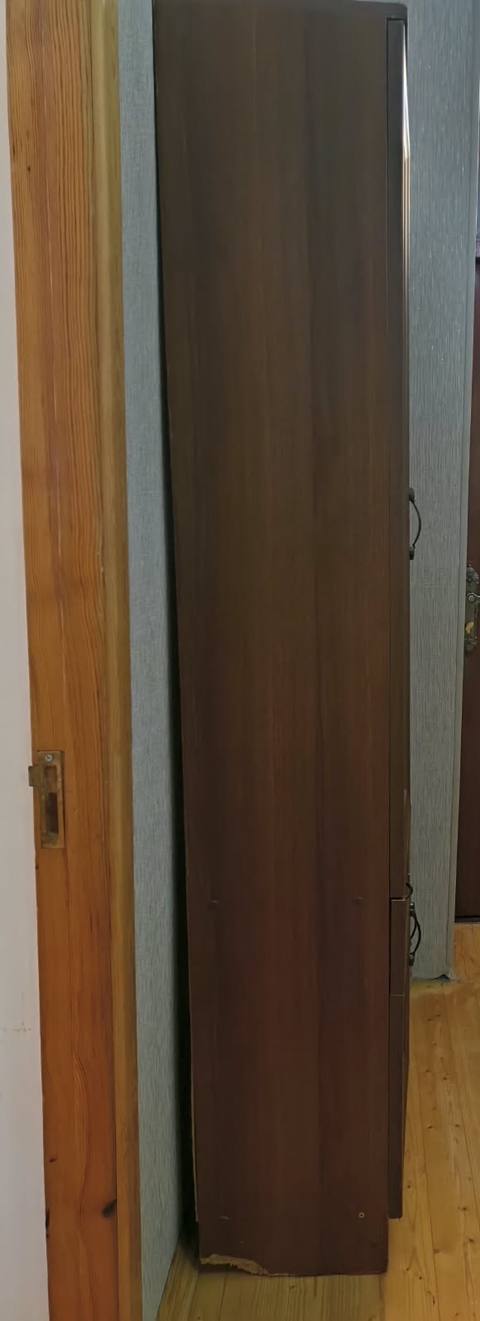 Dəhliz üçün çoxfunksiyalı giriş dolabı - Material: taxta teksturalı — Digah