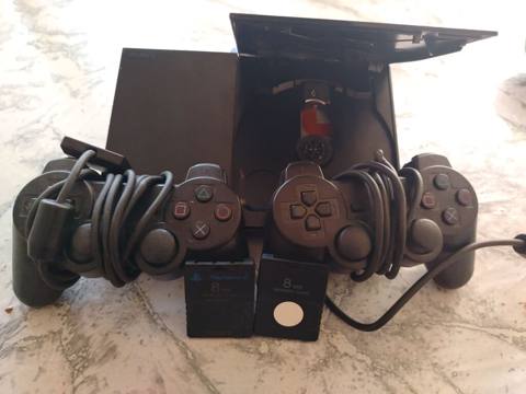 Sony PlayStation 2 Slim Proşifkalı (SCPH-90004) oyun konsolu dəsti — 40 ₼ · Digah · Oyun konsolları Sony PlayStation 2 Slim Proşifkalı (SCPH-90004) oyun konsolu dəsti — Digah