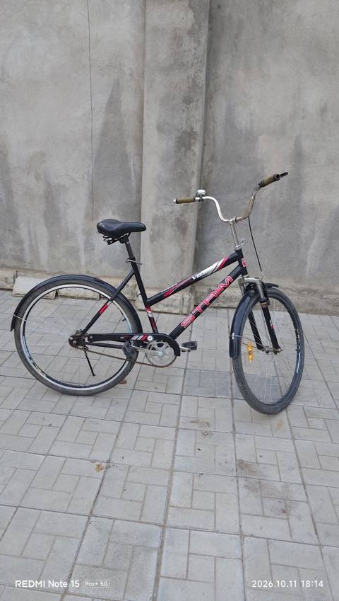 Şəhər tipli velosiped – Strım - Çərçivə: aşağı enişli, polad çərçivə — 130 ₼ · Saray · Yol velosipedləri Şəhər tipli velosiped – Strım - Çərçivə: aşağı enişli, polad çərçivə — Saray