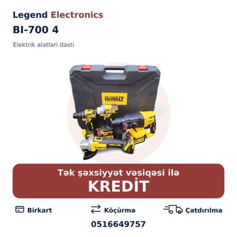 Elan başlığı: Alətlər dəsti BI-700 4 Alətlər dəsti BI-700 4 — Жөндеу және құрылыс (Тауарлар)