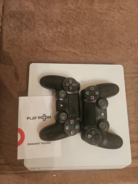 Sony PlayStation 4 Slim (ağ rəng) 1 t yaddaş oyun konsolu dəsti — 399 ₼ · Баку, Nərimanov · Oyun konsolları Sony PlayStation 4 Slim (ağ rəng) 1 t yaddaş oyun konsolu dəsti — Баку