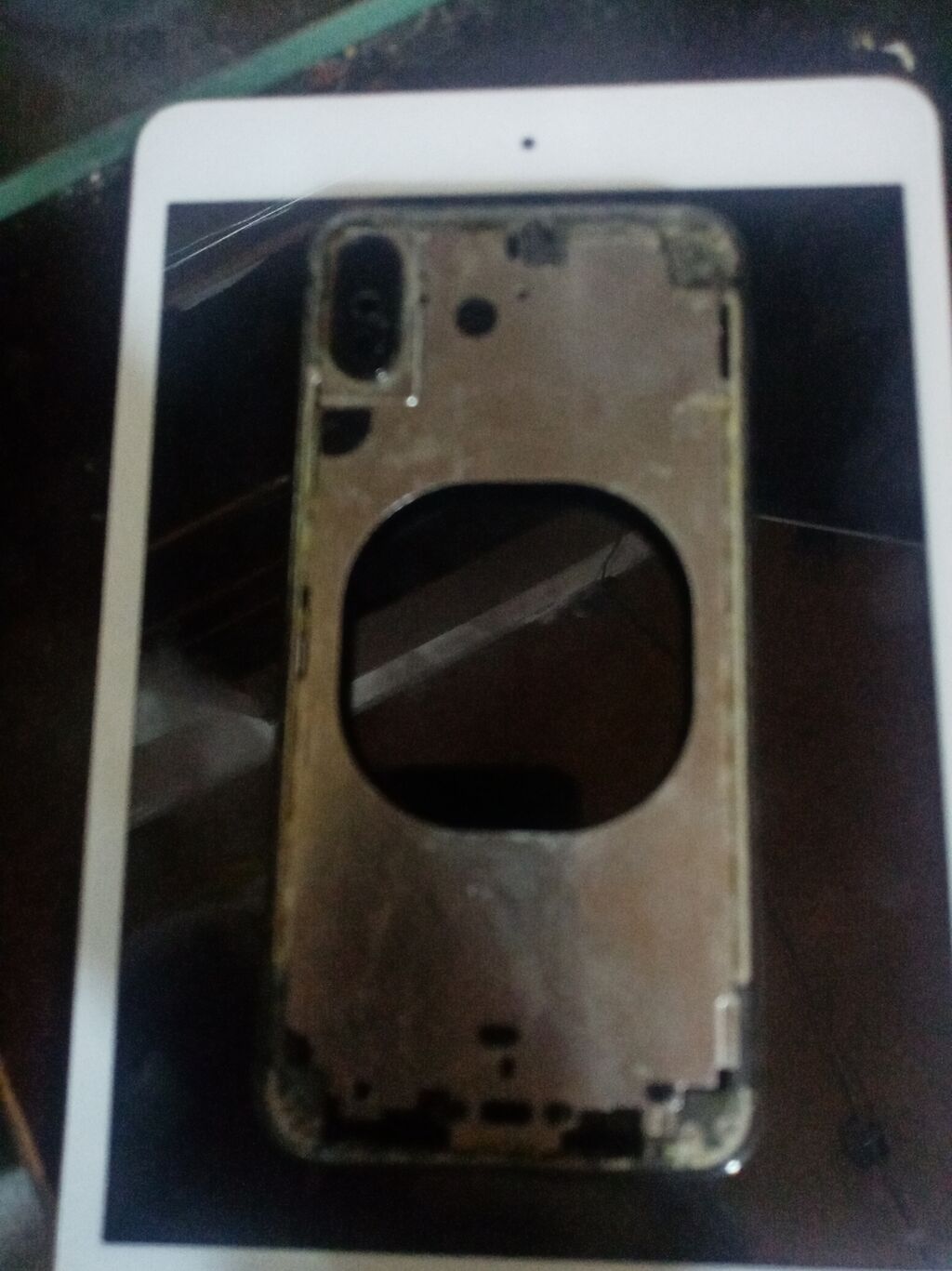 Məhsul: iPhone Xs üçün ehtiyat hissələri dəsti barter var Təsvir — Smartfon ehtiyat hissələri, Masazır (3)