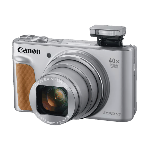 Canon PowerShot SX740 HS Camera Silver — Fotoaparat, Bakı (2)