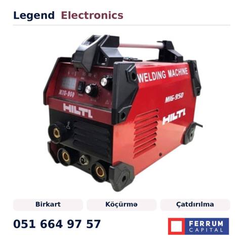 Elan başlığı: Metal qaynaq aparatları Hiltl 950A UM-S625 Metal qaynaq — Электр құралдар