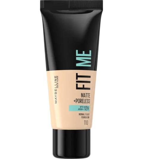 Tonal krem Maybelline New York Fit Me Matte Poreless 110 Porcelain 30 ml — Baku