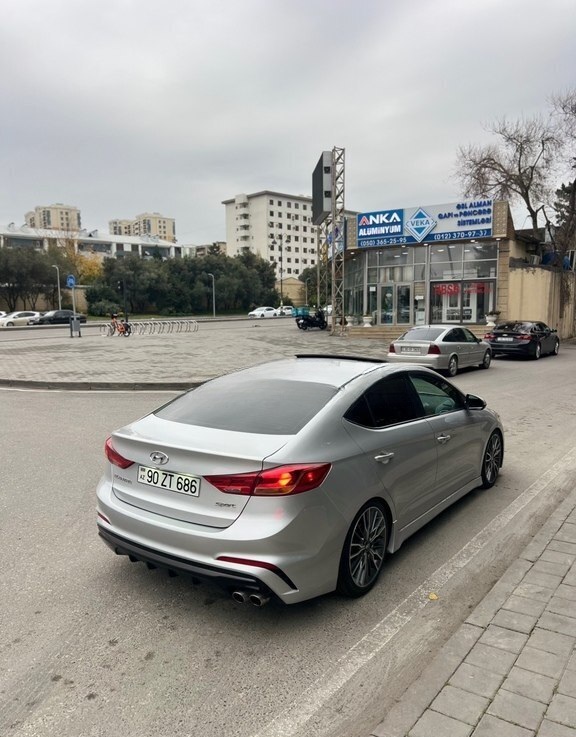 Hyundai Elantra, 2017 il, 174131 km, 1.6 L 90-ZT-686 — Avtomobillər, Bakı (12)