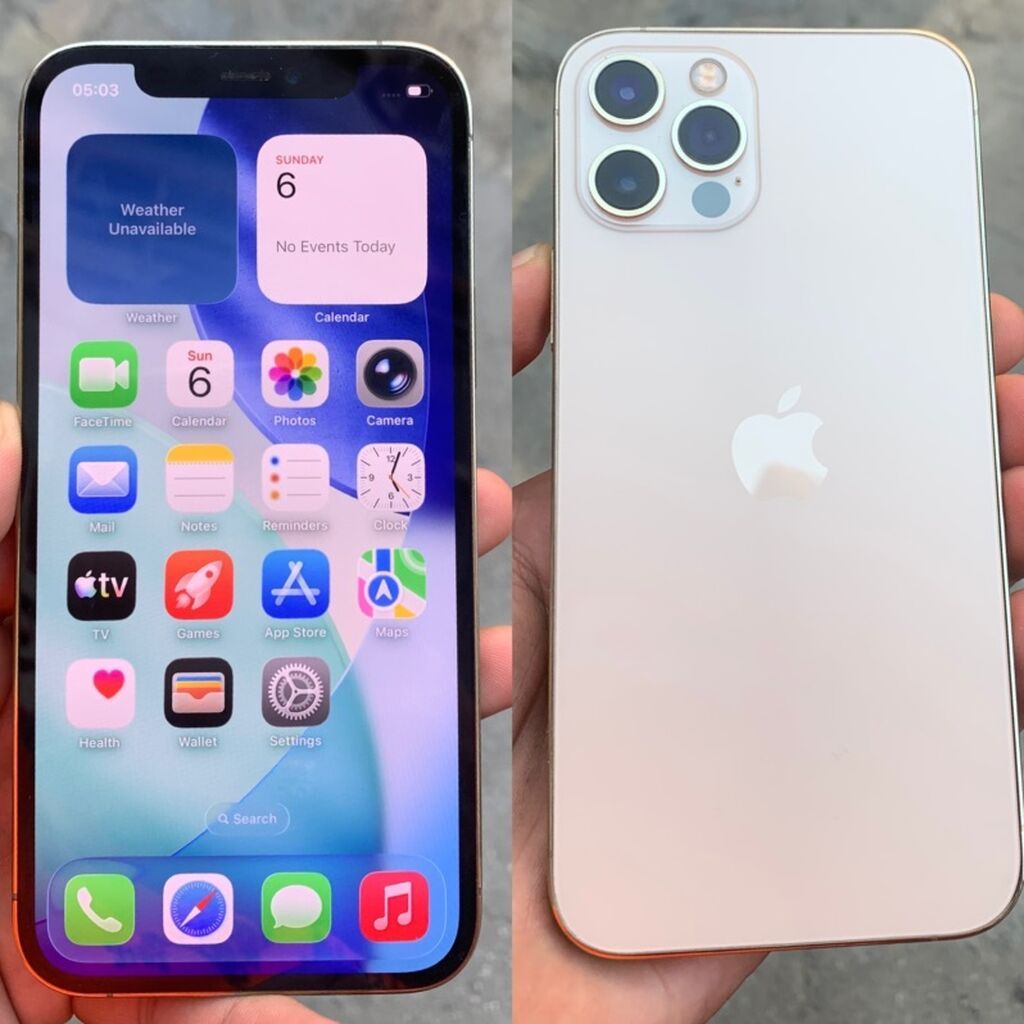 IPhone 12 Pro, 256 GB, Qızılı, Face ID
