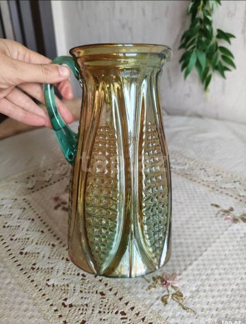 Rəng - Qızılı, Şüşə, 1 l — 5 ₼ · Bakı · Süfrə qabı Rəng - Qızılı, Şüşə, 1 l — Bakı