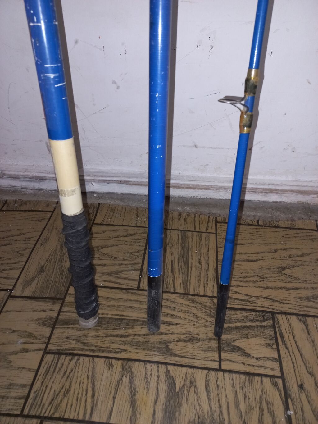 Balıqçılıq üçün 3 ədəd qamış seti - Material: şüşə/kompozit tipli — Camping, ovçuluq və balıqçılıq, Bakı (2)