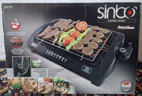 Sinbo SBG 7102 elektrikli ızgara – EasyClean Xüsusiyyətlər — საქონელი