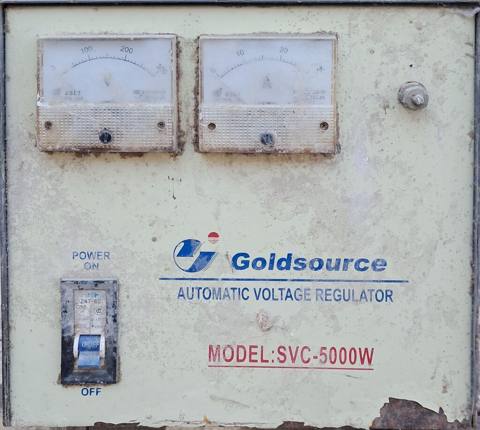 Goldsource Automatic Voltage Regulator – Model: SVC-5000W Əsas — Баку